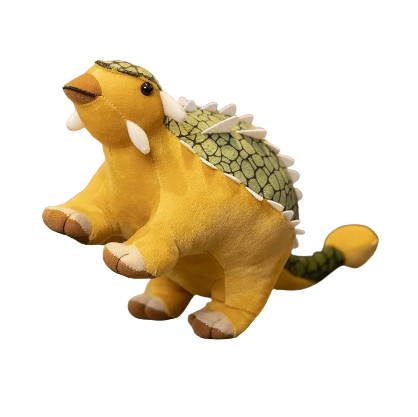 plush realistic triceratops/tyrannosaurus rex/plesiosaurus/stegosaurus/velociraptor/brontosaurus/ ankylosaurus (verander naar dinosaurs in shopify)