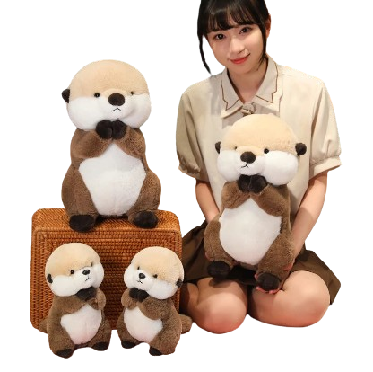 plush river otter