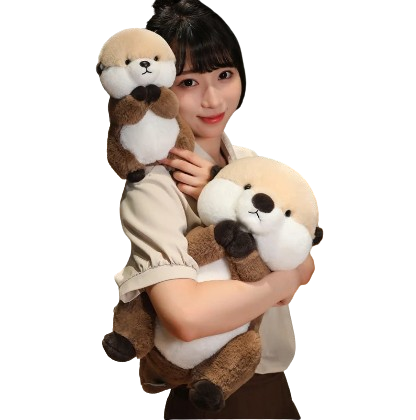 plush river otter