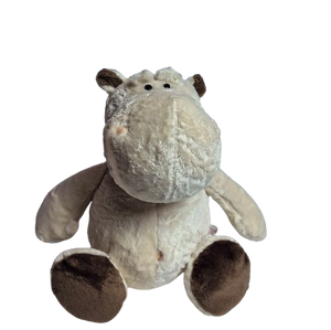 plush soft hippo