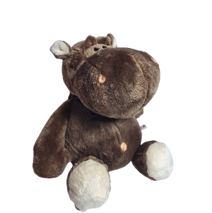 plush soft hippo