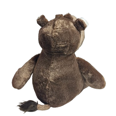 plush soft hippo