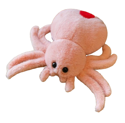 plush soft spider