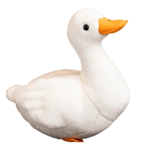 plush white call duck