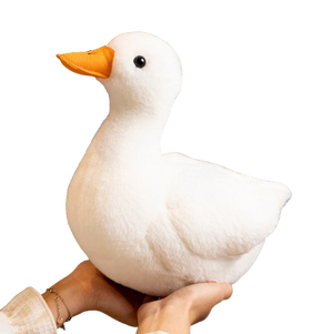 plush white call duck