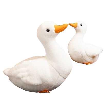 plush white call duck