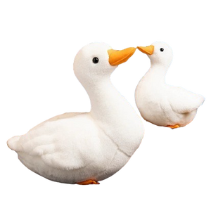 plush white call duck