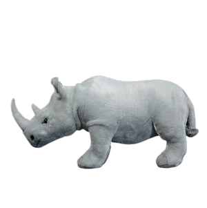 plush white rhino