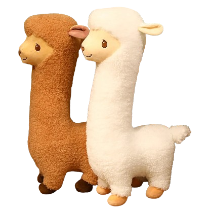 soft plush alpaca