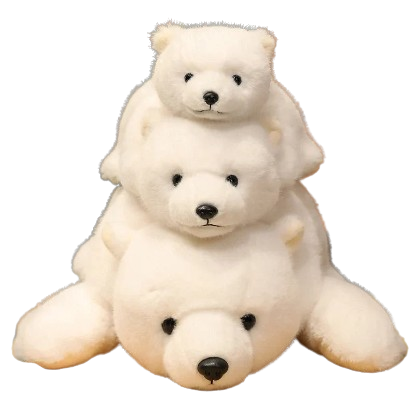 plush soft bears