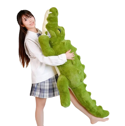 plush giant crocodile