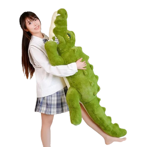 plush giant crocodile