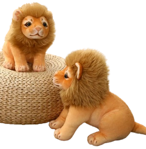 plush lion and tiger