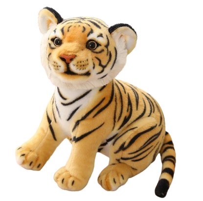 plush lion and tiger