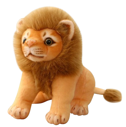 plush lion and tiger