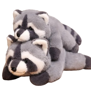 plush soft raccoon