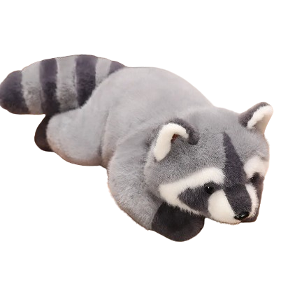 plush soft raccoon