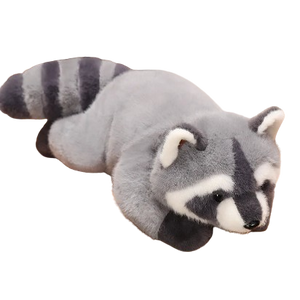 plush soft raccoon