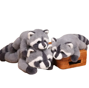 plush soft raccoon