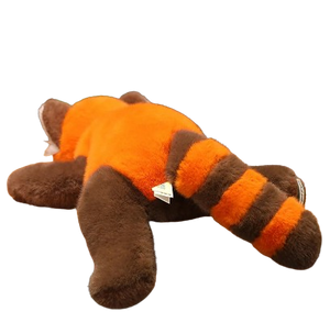 plush red panda and fox