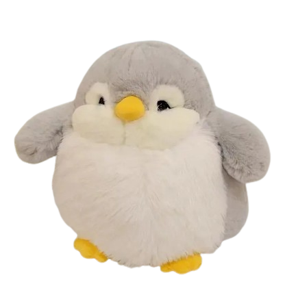 plush round soft baby penguin